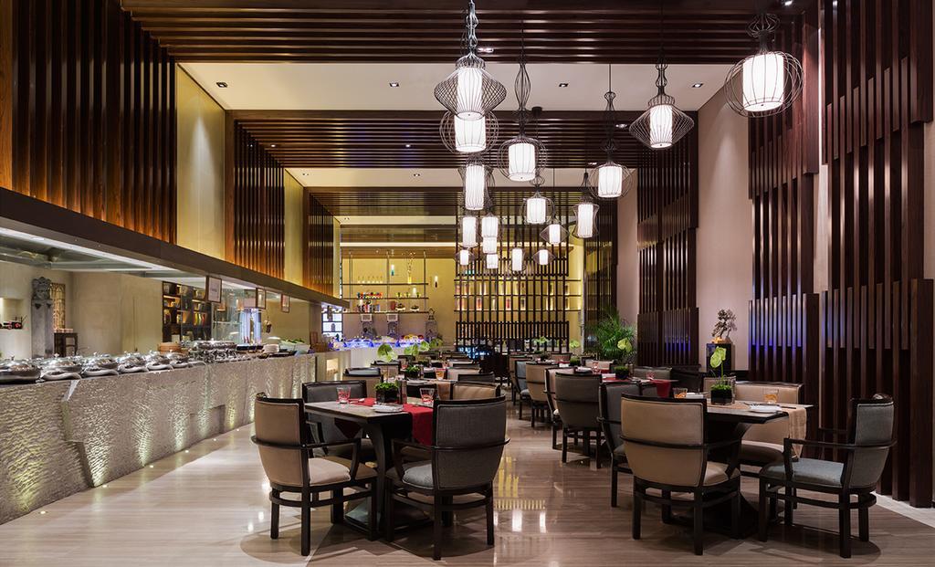 Wanda Realm Hotel Wuhu Bagian luar foto