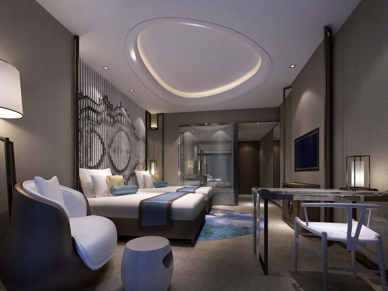 Wanda Realm Hotel Wuhu Bagian luar foto