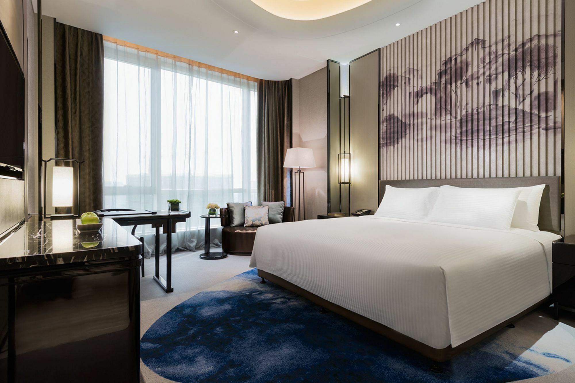 Wanda Realm Hotel Wuhu Bagian luar foto