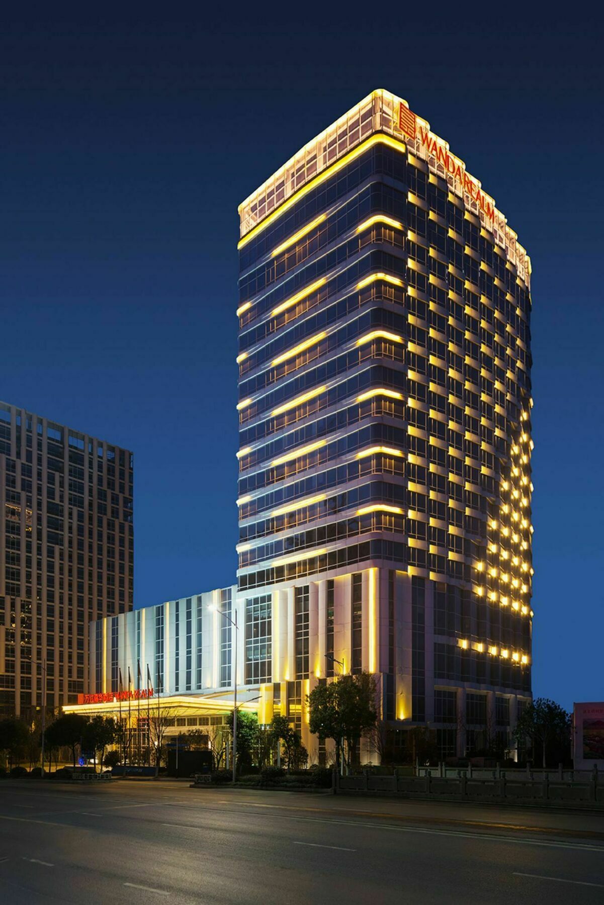 Wanda Realm Hotel Wuhu Bagian luar foto