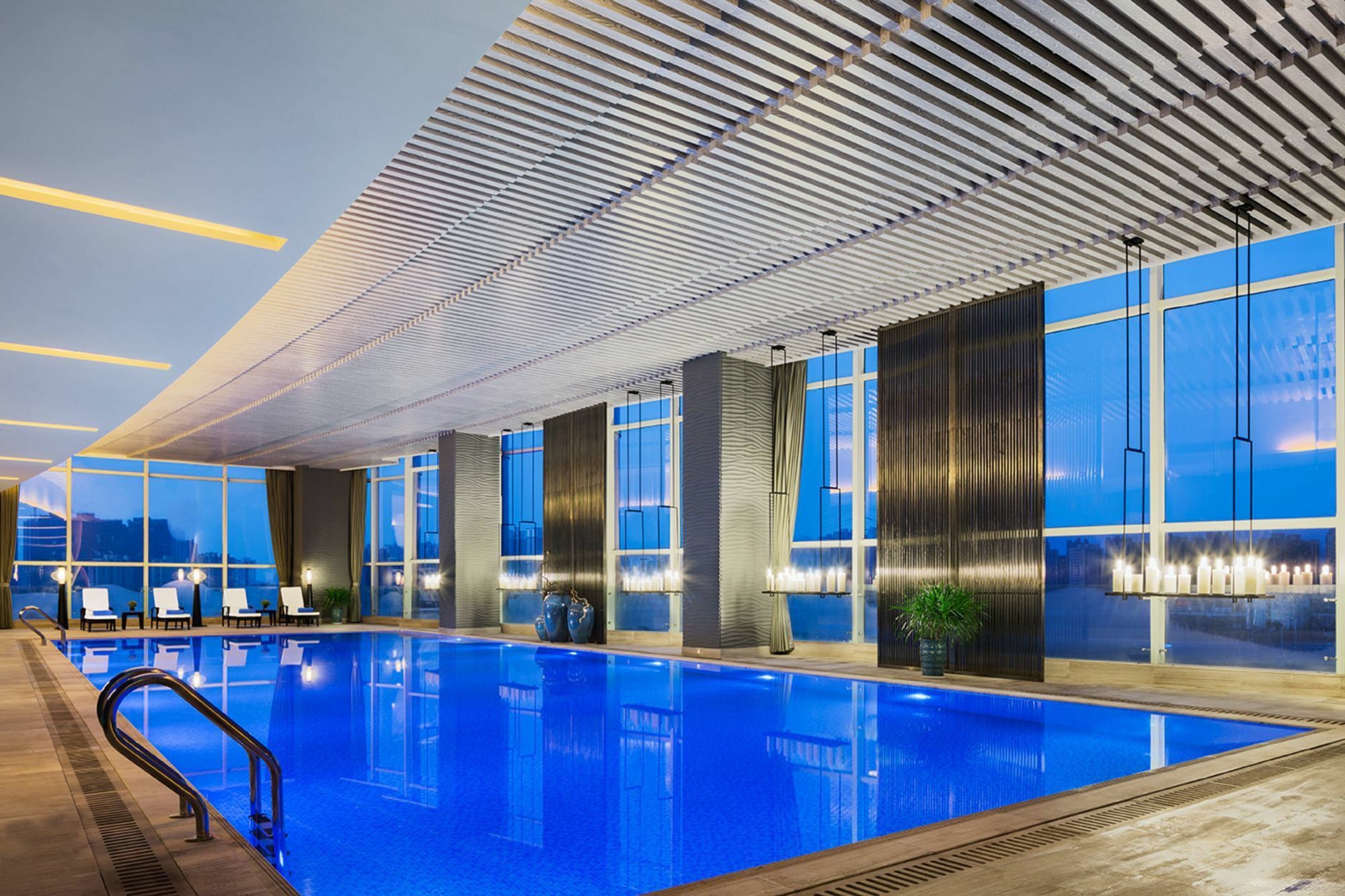 Wanda Realm Hotel Wuhu Bagian luar foto