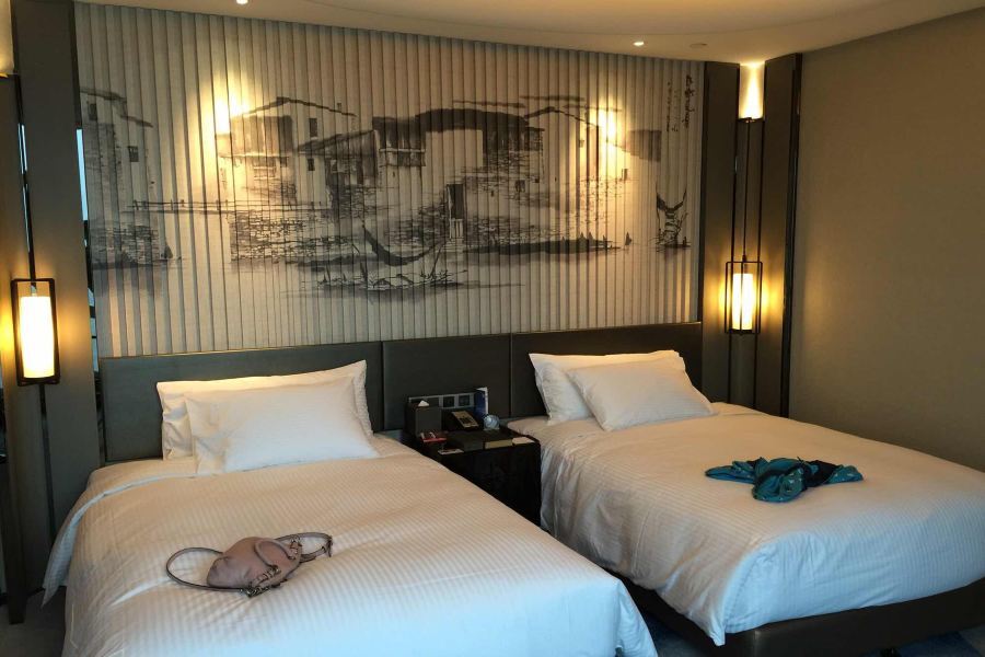 Wanda Realm Hotel Wuhu Bagian luar foto